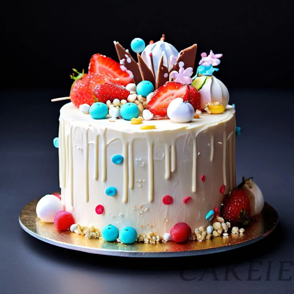 Decorative Cream Cake